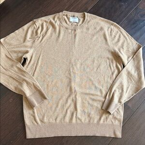 Old Navy Men’s Crewneck Sweater in Tan